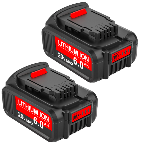 6.0Ah Li-ion 18V 20V Max Tool Battery DCB200 Cordless Drill DCB201